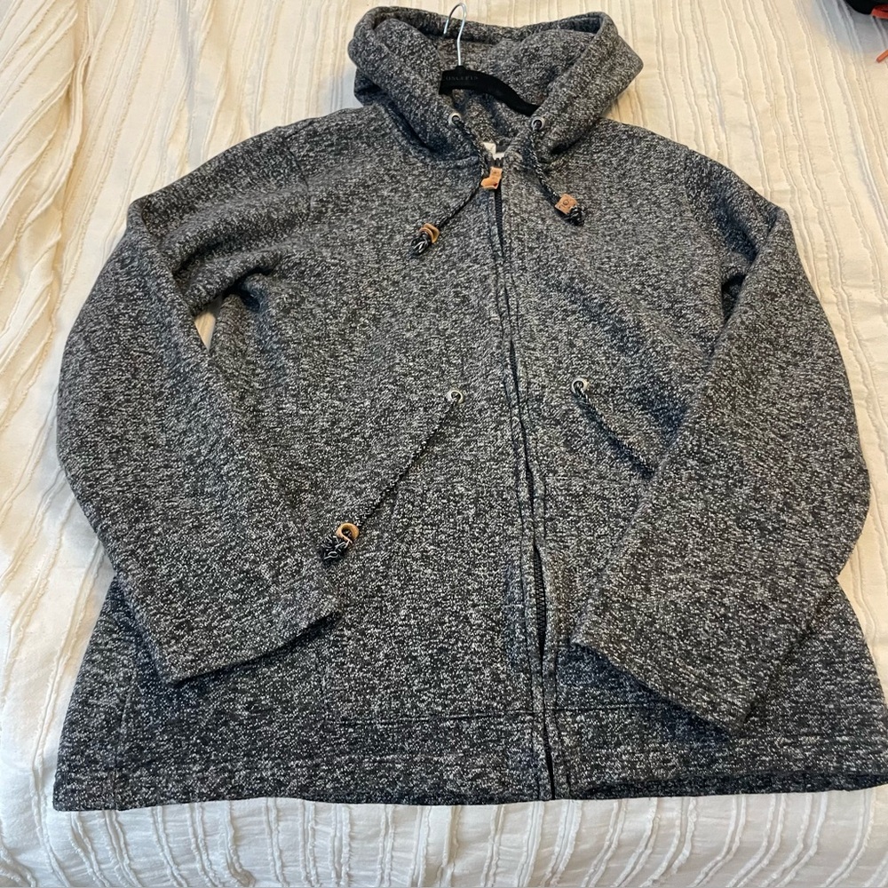 Tentree Gray Hoodie Sweatshirt